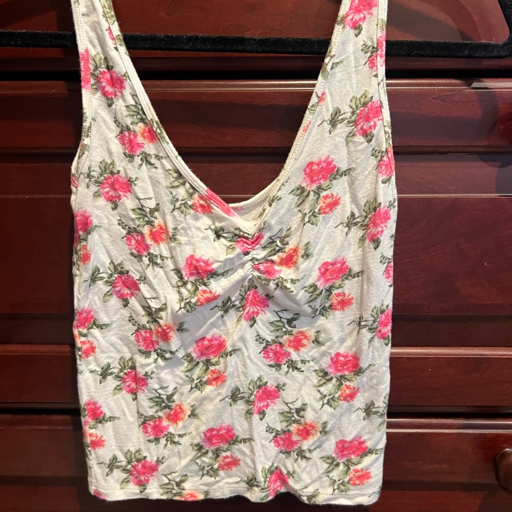 American eagle floral tank top